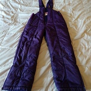 Girls snow bib pants
